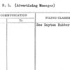 Wetzel, R.L. (Advertising Manager)