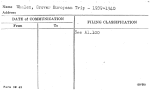 Whalen, Grover European Trip - 1939-1940