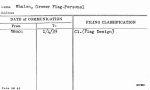 Whalen, Grover Flag-Personal