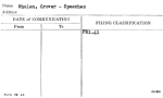 Whalen, Grover - Speeches