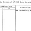 What the Revenue Act of 1938 Means to Advertising