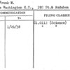 Wheat, Frank M.