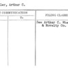 Wheeler, Arthur C.