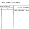Wheelock, Ward Advertising Agency