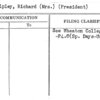 Whelpley, Richard (Mrs.) (President)