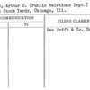 White, Arthur D. (Public Relations Dept.)