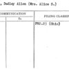 White, Dudley Allen (Mrs. Alice S.)