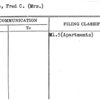 White, Fred C. (Mrs.)