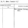 White, H.T. (Mrs. Leonia C.)