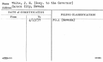 White, J.H. (Secy. to the Governor)