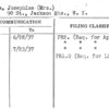 White, Josephine (Mrs.)
