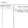 White, Louis F.