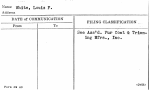 White, Louis F.