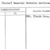 White (Doctor) Memorial Catholic Settlement Assn.