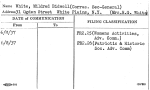 White, Mildred Bidwell (Corres. Sec-General)