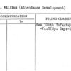 White, William (Attendance Development)