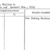 White, William A.