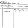 White, William A.