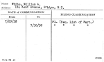 White, William A.
