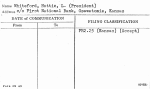 Whiteford, Hattie, L. (President)