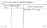 Whitelam, Frank E. (Display Manager)