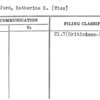 Whitford, Katherine G. (Miss)