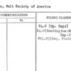 Whitman, Walt Society of America