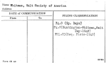 Whitman, Walt Society of America