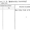 Whitmore, C.E. (Membership Secretary)