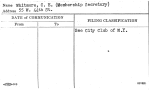 Whitmore, C.E. (Membership Secretary)