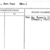 Whitney, Jane Hope (Mrs.)