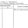 Whyte, George S. (President)