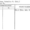 Wickersham, Cornelius W. (Col.)