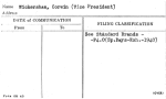 Wickersham, Corwin (Vice President)