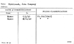 Widdicomb, John Company
