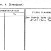 Wideman, M. (President)