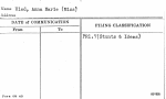 Wied, Anna Marie (Miss)