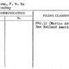 Wierdsma, F.W. Ra