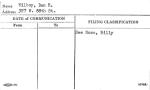 Wilboy, Dan R.