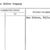 Wilbur Driver Company