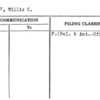 Wilbur, Willis C.