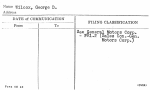 Wilcox, George D.