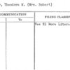 Wilday, Theodora M. (Mrs. Robert)