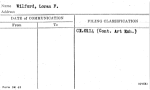 Wilford, Loran F.