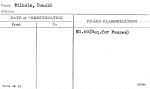 Wilhelm, Donald