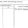 Wilhelms, Frank Advertising Service