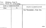 Wilkins, Fred W.