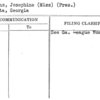 Wilkins, Josephine (Miss) (Pres.)