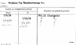 Wilkins Toy Manufacturing Co.