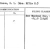 Wilkinson, H.L. (Mrs. Effie E.)